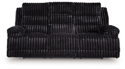 Rhine Falls Power Reclining Sofa with Drop Down Table - Golden Home Furniture