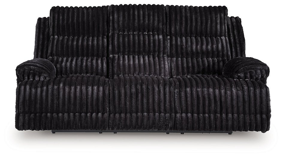 Rhine Falls Power Reclining Sofa with Drop Down Table - Golden Home Furniture (Columbus, OH) - Multi Location