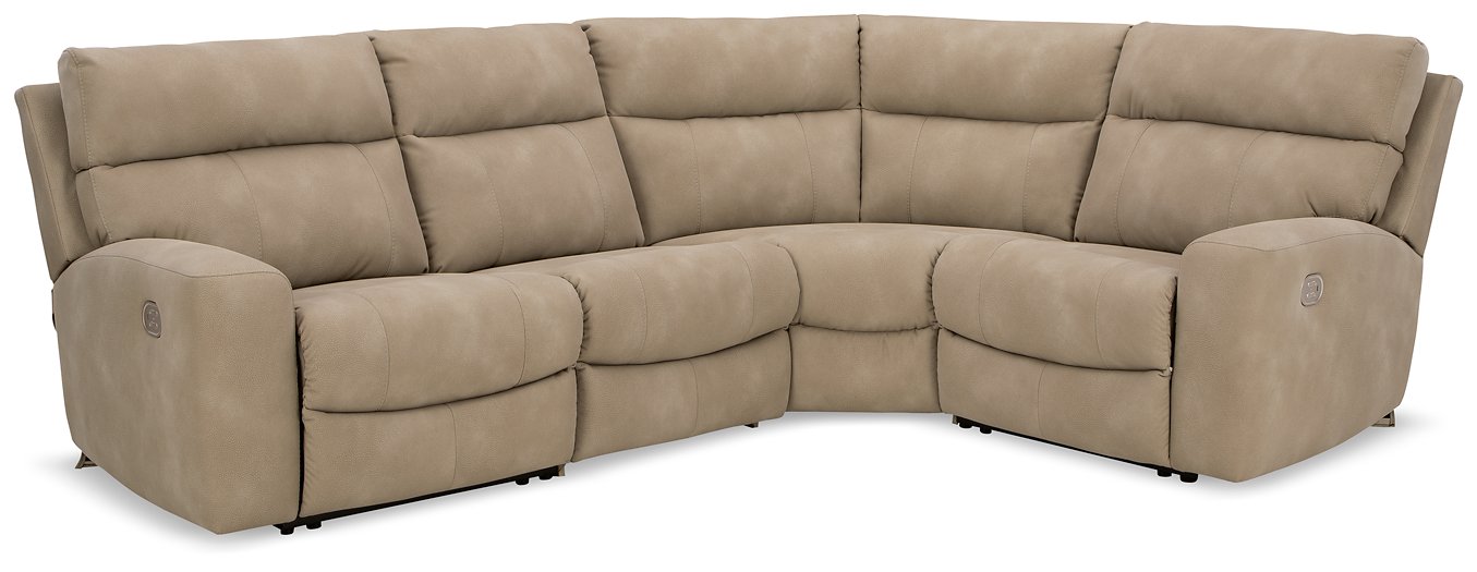 Next-Gen DuraPella Power Reclining Sectional - Golden Home Furniture (Columbus, OH) - Multi Location