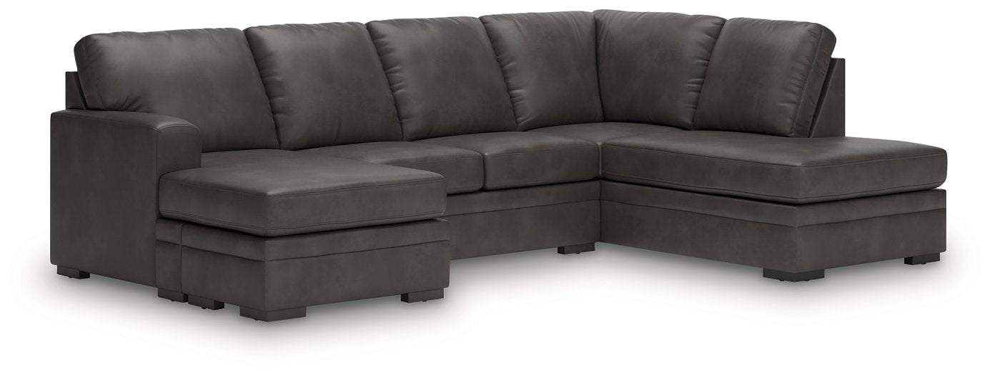 Lofton-Pike Sectional with Chaise - Golden Home Furniture (Columbus, OH) - Multi Location