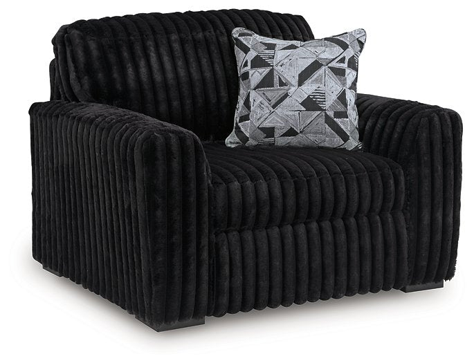 Midnight-Madness Oversized Chair - Golden Home Furniture (Columbus, OH) - Multi Location