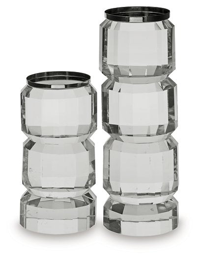 Brentley Candle Holder Set (Set of 2) - Golden Home Furniture