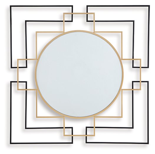 Oceanal Accent Mirror - Golden Home Furniture