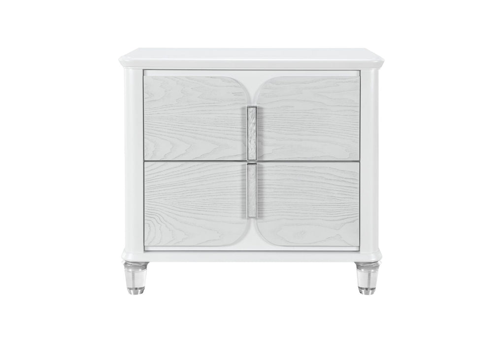Apollo Grey Nightstand - Golden Home Furniture (Columbus, OH) - Multi Location