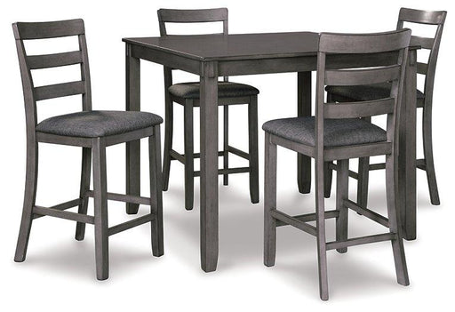 Bridson Counter Height Dining Table and Bar Stools (Set of 5) - Golden Home Furniture