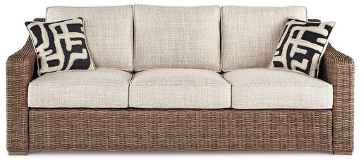 Beachcroft Outdoor Sofa with Cushion - Golden Home Furniture