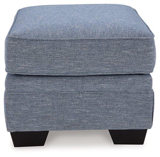 Carissa Manor Ottoman - Golden Home Furniture