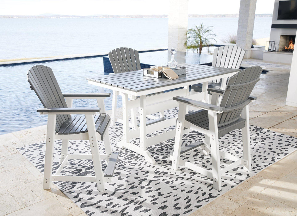 Transville Outdoor Dining Set - Golden Home Furniture (Columbus, OH) - Multi Location