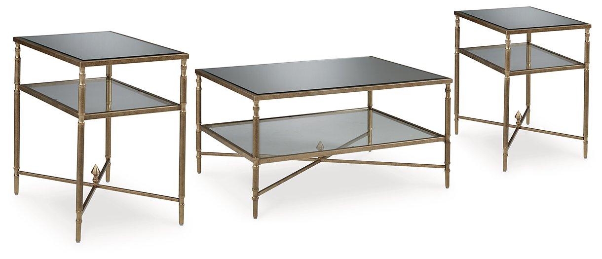 Cloverty Occasional Table Set - Golden Home Furniture (Columbus, OH) - Multi Location