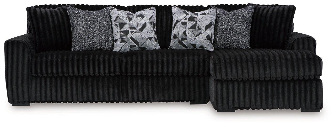 Midnight-Madness Sectional Sofa with Chaise - Golden Home Furniture (Columbus, OH) - Multi Location