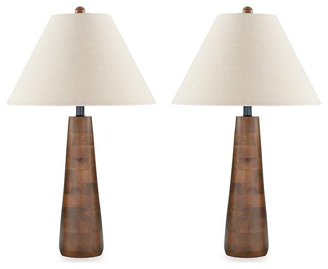 Danset Lamp Set - Golden Home Furniture (Columbus, OH) - Multi Location