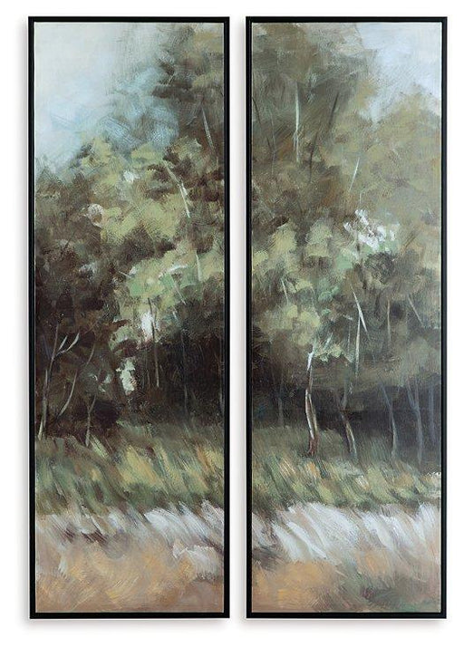 Dansot Wall Art (Set of 2) - Golden Home Furniture
