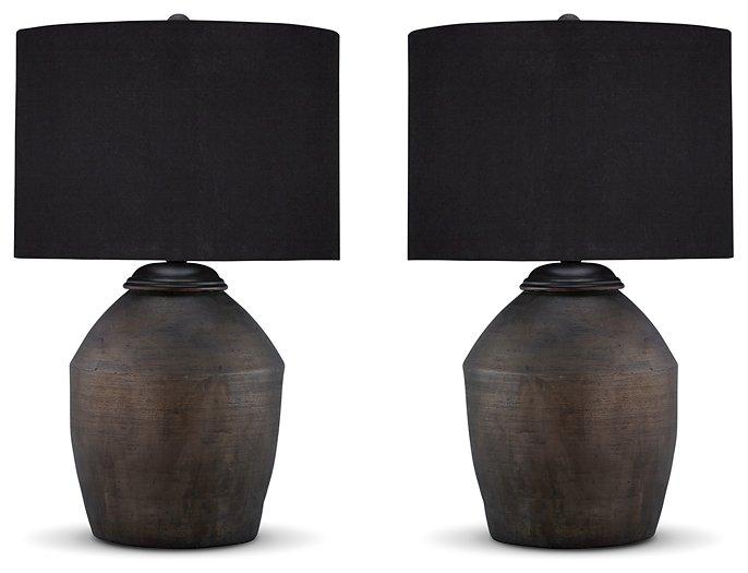 Naareman Lamp Set - Golden Home Furniture (Columbus, OH) - Multi Location