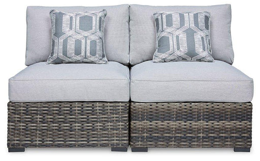 Harbor Court Armless Chair with Cushion (Set of 2) - Golden Home Furniture