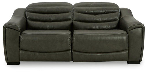 Center Line Power Reclining Sectional Loveseat - Golden Home Furniture