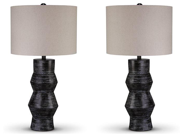 Kerbert Lamp Set - Golden Home Furniture (Columbus, OH) - Multi Location
