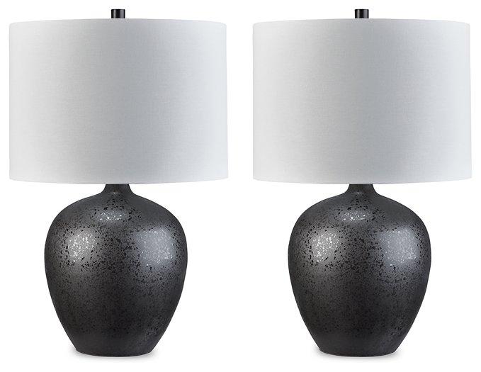 Ladstow Lamp Set - Golden Home Furniture (Columbus, OH) - Multi Location