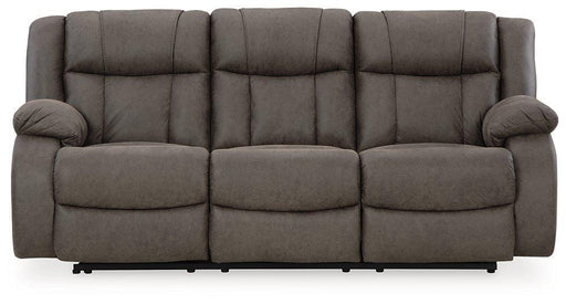 First Base Reclining Sofa - Golden Home Furniture