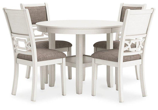 Erinberg Dining Table and 4 Chairs (Set of 5) - Golden Home Furniture
