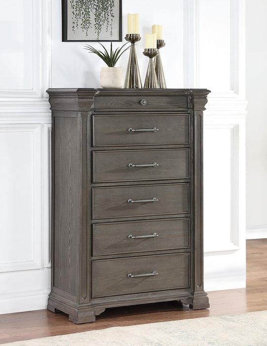 B067 Dark Gray Chest