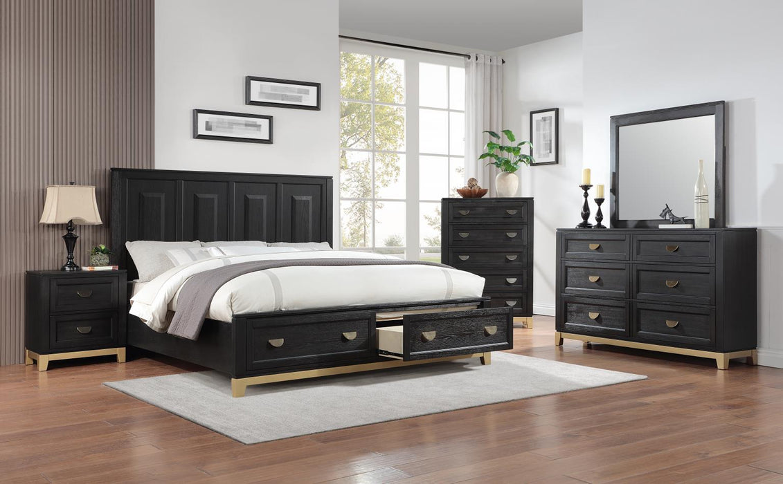B236 Bed Frame-Dresser-Mirror-Chest-Nightstand
