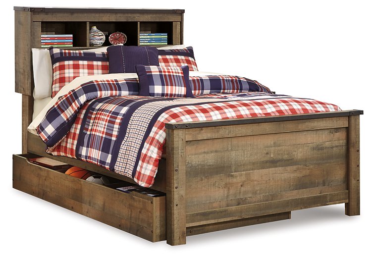 Trinell Bed with Storage - Golden Home Furniture