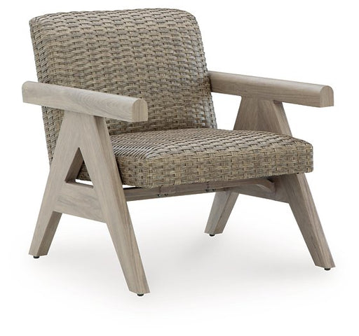 Cliff Trails Outdoor Rocking Lounge Chair - Golden Home Furniture