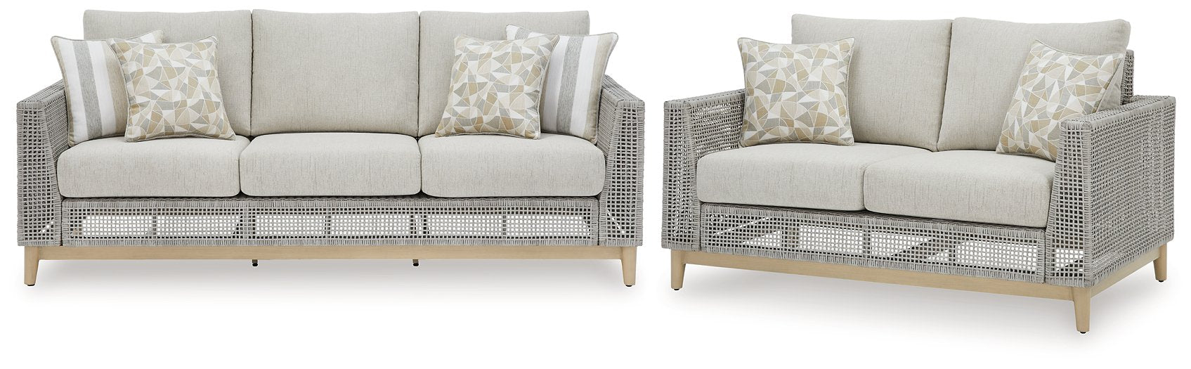 Seton Creek Outdoor Seating Set - Golden Home Furniture