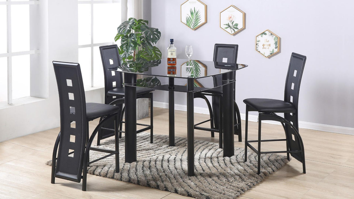 Bernice TABLE & 4 CHAIRS - D323