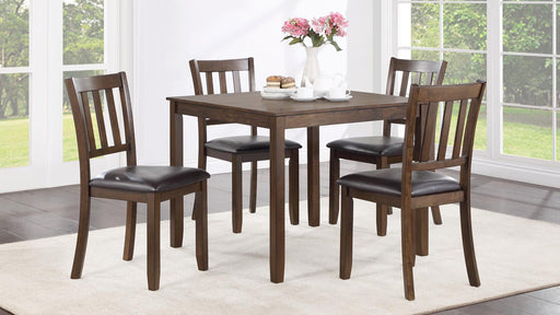 Samantha DINING TABLE W/ 4 CHAIRS - D231-5 - Golden Home Furniture
