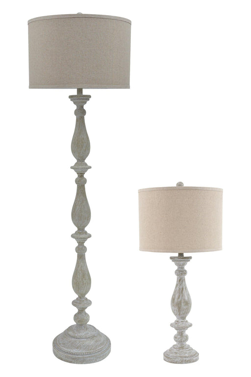 Bernadate Lamp Set - Golden Home Furniture