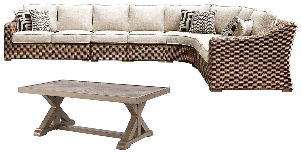 Beachcroft Outdoor Seating Set - Golden Home Furniture (Columbus, OH) - Multi Location