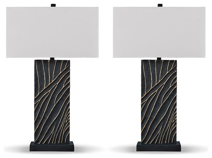 Bartlen Lamp Set - Golden Home Furniture (Columbus, OH) - Multi Location