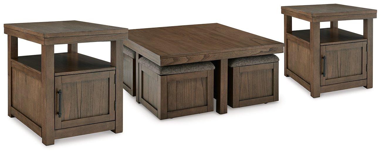 Boardernest Occasional Table Set - Golden Home Furniture (Columbus, OH) - Multi Location