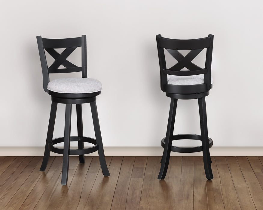 KIPPER SWIVEL BAR STOOL DOVE K/D - Golden Home Furniture (Columbus, OH) - Multi Location