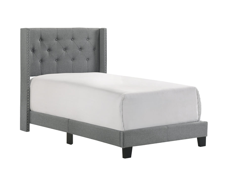 MAKAYLA TWIN BED GREY - Golden Home Furniture (Columbus, OH) - Multi Location