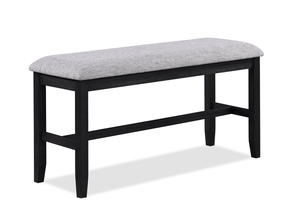 BUFORD CNTR HT BENCH LIGHT GREY - Golden Home Furniture (Columbus, OH) - Multi Location