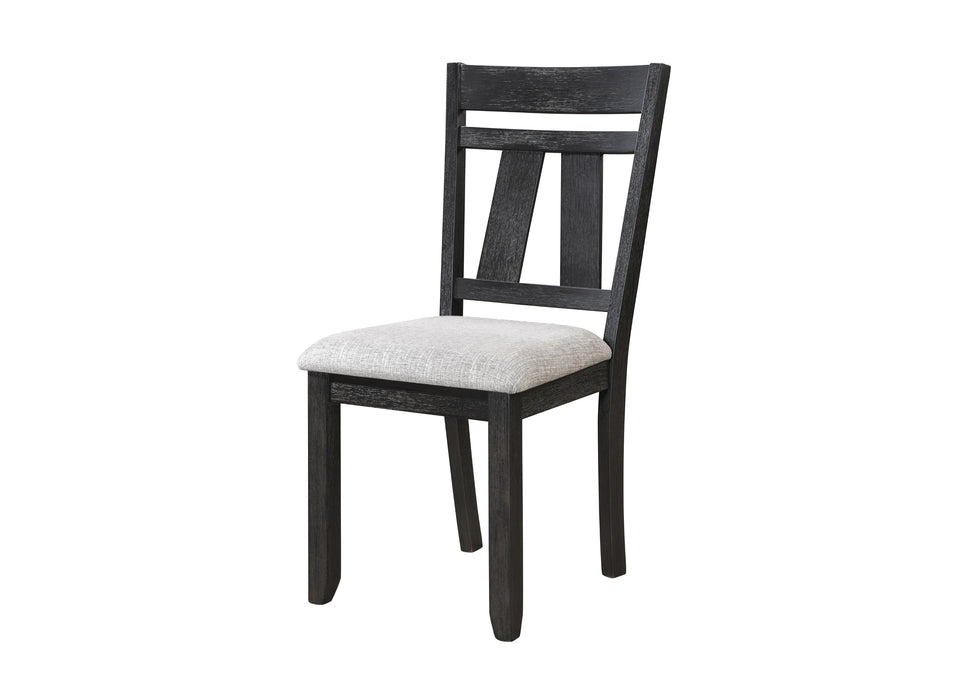 MARIBELLE SIDE CHAIR WHEAT CHARCOAL - Golden Home Furniture (Columbus, OH) - Multi Location