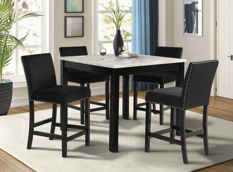 LENNON 5-PK COUNTER HEIGHT SET - Golden Home Furniture (Columbus, OH) - Multi Location