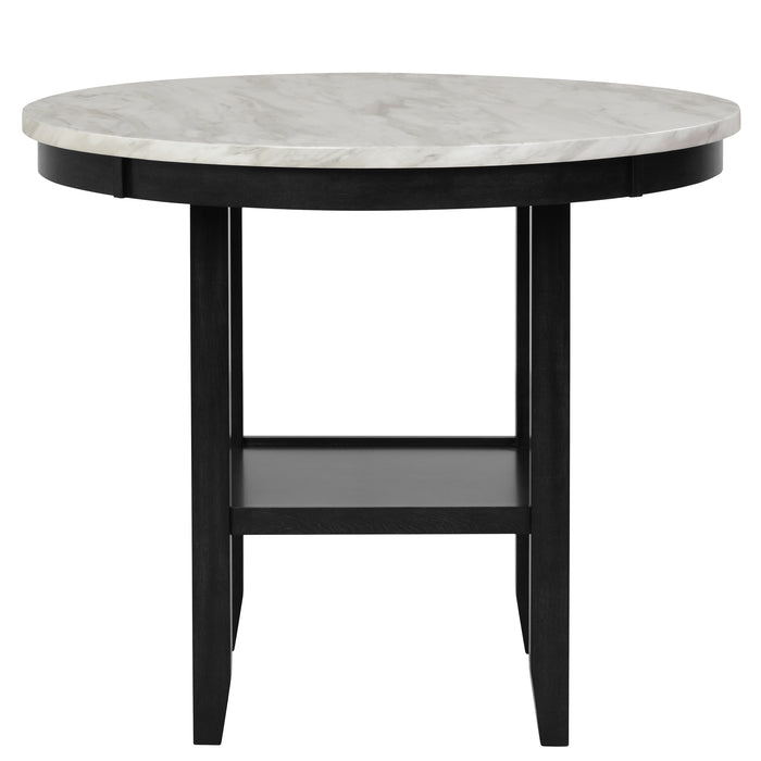 LENNON ROUND COUNTER HEIGHT TABLE - Golden Home Furniture (Columbus, OH) - Multi Location
