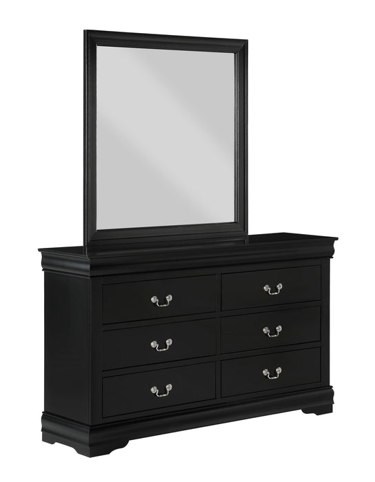 LOUIS PHILIP DRESSER BLACK - Golden Home Furniture (Columbus, OH) - Multi Location