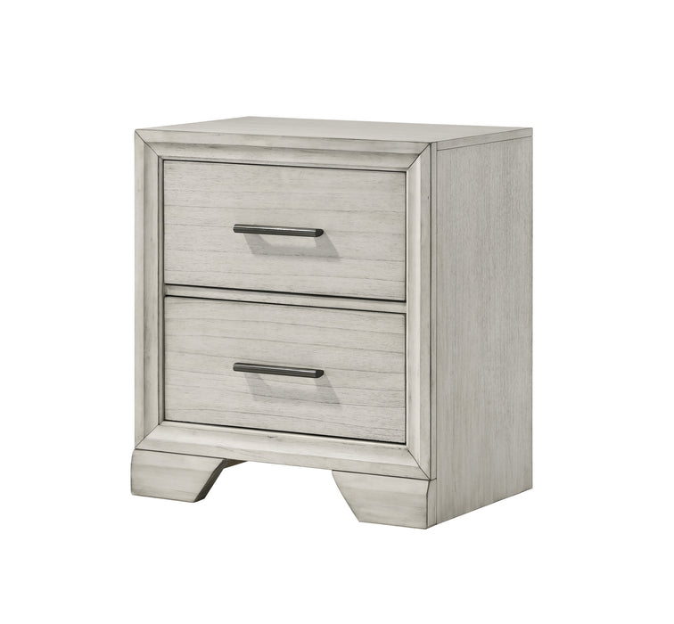 JAYMES NIGHTSTAND WHITE MIST - Golden Home Furniture (Columbus, OH) - Multi Location