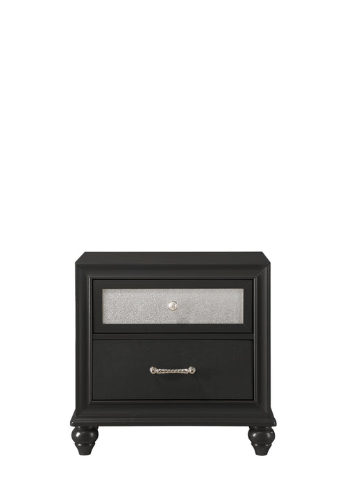 LILA NIGHTSTAND BLACK - Golden Home Furniture (Columbus, OH) - Multi Location