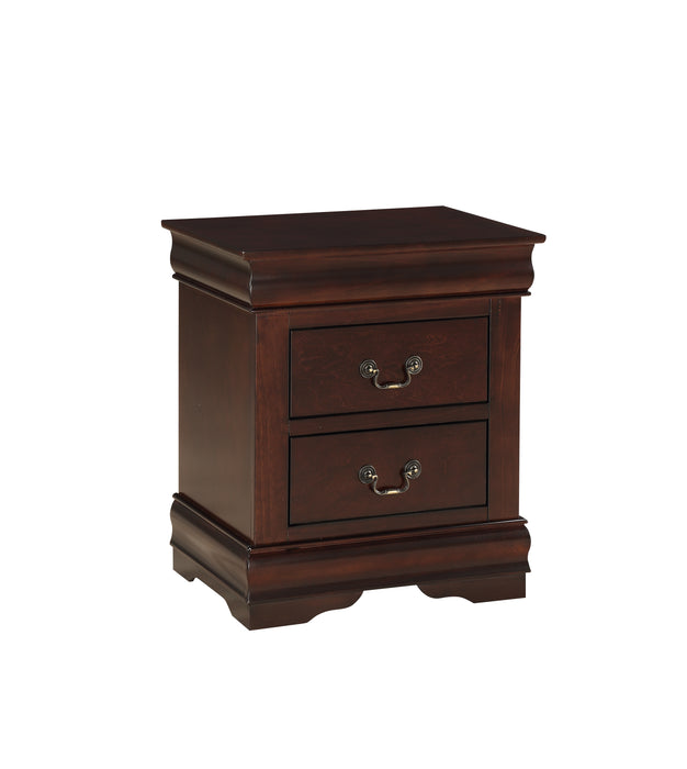 LOUIS PHILIP NIGHTSTAND CHERRY - Golden Home Furniture (Columbus, OH) - Multi Location