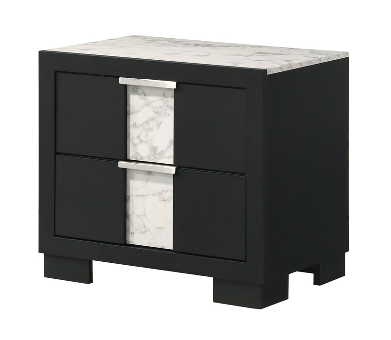 RANGLEY NIGHTSTAND - BLACK - Golden Home Furniture (Columbus, OH) - Multi Location
