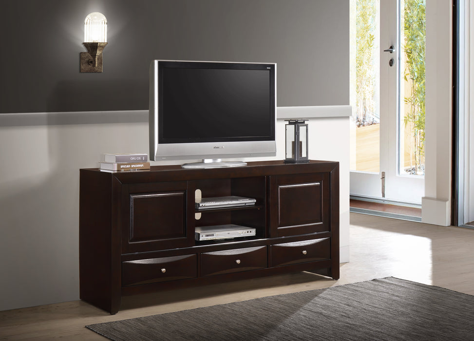 EMILY TV STAND DARK CHERRY - Golden Home Furniture (Columbus, OH) - Multi Location