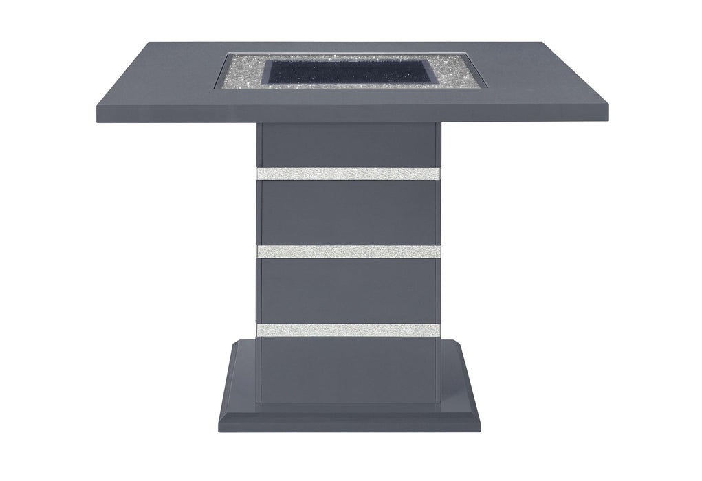 MONACO DARK GREY BAR TABLE - Golden Home Furniture (Columbus, OH) - Multi Location