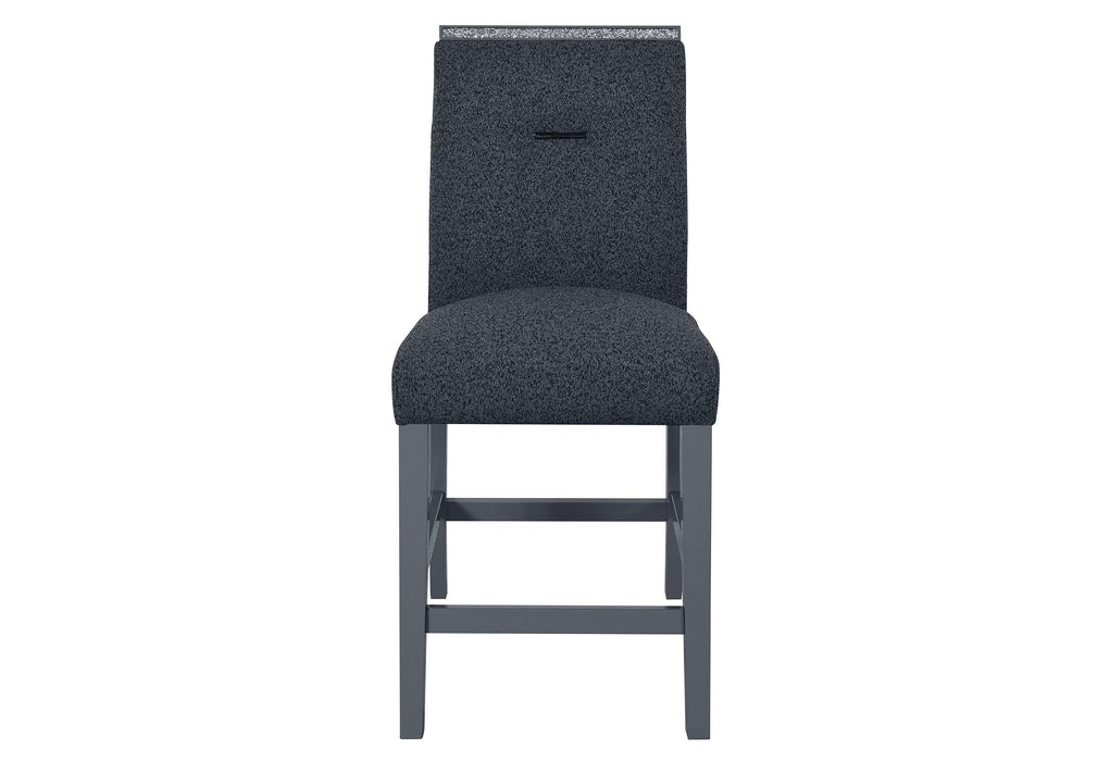 MONACO BAR STOOL DARK GREY - Golden Home Furniture (Columbus, OH) - Multi Location