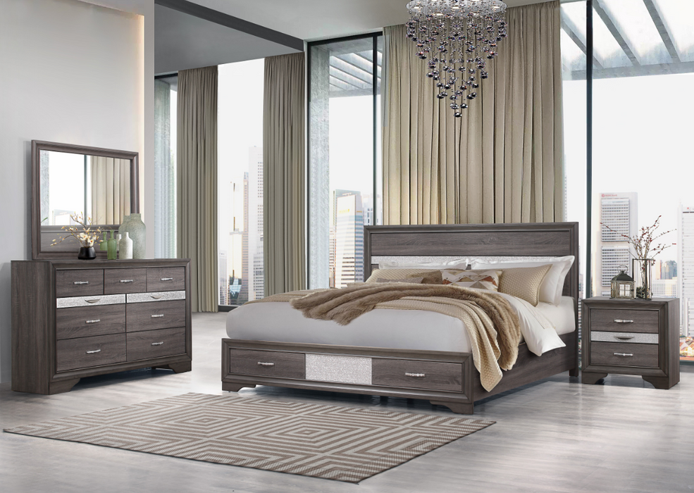 Seville King 5-Piece Bedroom Set - Golden Home Furniture (Columbus, OH) - Multi Location