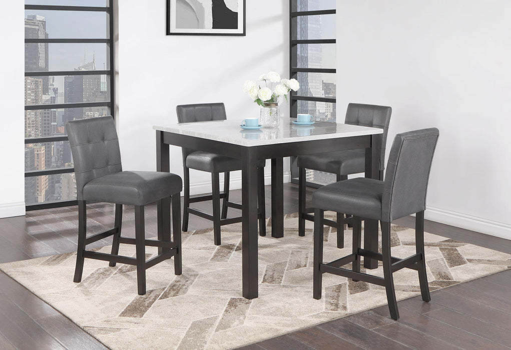 D4052 BAR TABLE AND 4 BAR STOOLS - Golden Home Furniture (Columbus, OH) - Multi Location